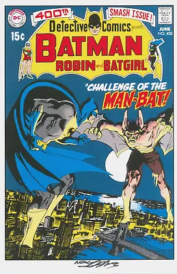 Buy 11x17 Inch SIGNED Neal Adams DC Comics Art Print ~ Detective Comics #400 Batman • 47.43£