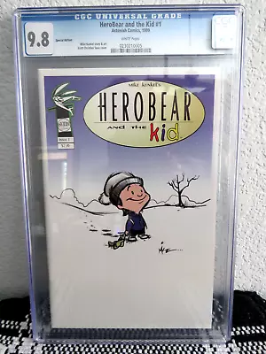 Buy Herobear And The Kid #1 Cgc 9.8 Nm/mnt White Pages (1999) 1st Printing • 99.29£