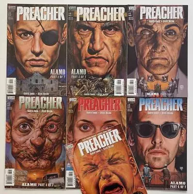 Buy Preacher #59 To #65 Alamo All 7 Parts (DC 2000) VF +/- Condition • 34.95£