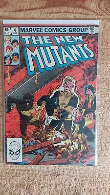 Buy New Mutants #4  Marvel Comics 1983 • 4.99£
