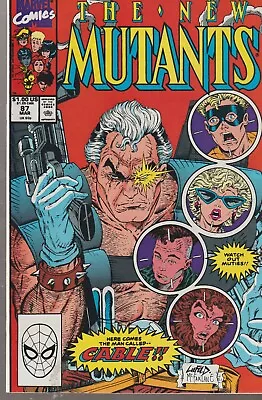 Buy Marvel Comics New Mutants #87 (1990) 1st Cable 1st Print Vf • 69.95£