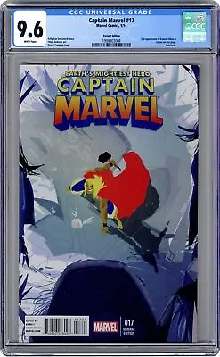 Buy Captain Marvel #17B Campion 1:20 Variant CGC 9.6 2014 1998903008 • 178.72£