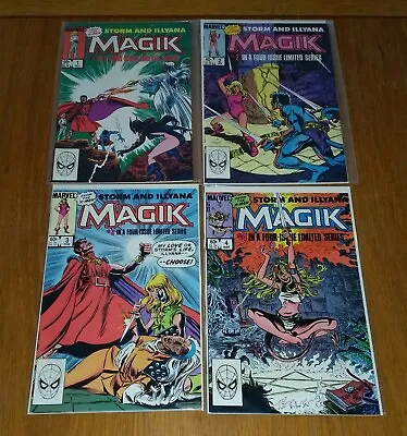 Buy Magik #1-4 X-men Storm Marvel Comics 1983 Set (4) • 37.99£