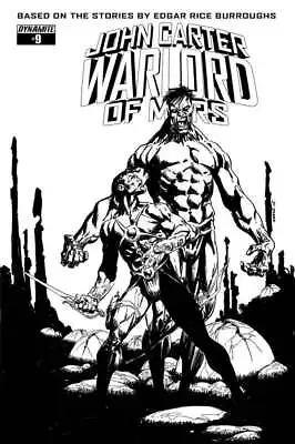 Buy John Carter, Warlord Of Mars (2nd Series) #9E VF/NM; Dynamite | Bart Sears B&W V • 35.04£