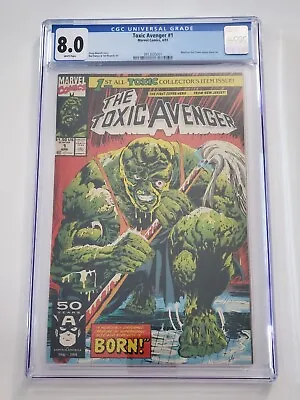 Buy Toxic Avenger #1 - CGC 8.0 WP (1991, Marvel) 1st Appearance • 39.98£