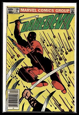 Buy 1982 Daredevil #189 Newsstand Marvel Comic • 11.85£