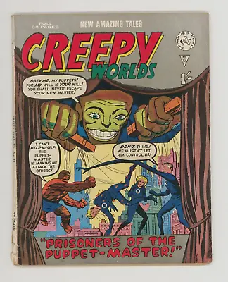 Buy Creepy Worlds #38 VG 4.0 Reprints Fantastic Four #8 - Rare • 99£