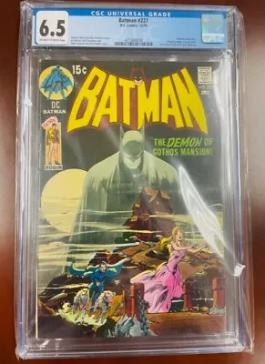 Buy Batman #227 1970 CGC Grade 6.5 NEAL ADAMS COVER! • 720.55£