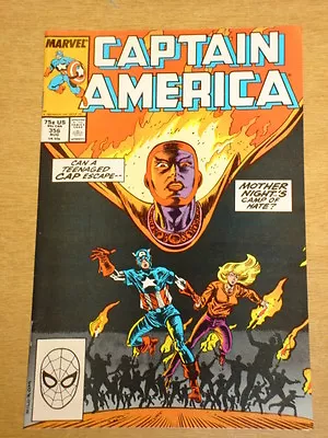 Buy Captain America #356 Marvel Comic High Grade Nice Condition August 1989 • 2.99£