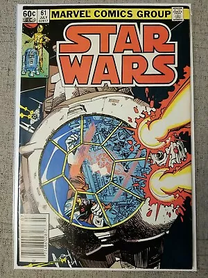 Buy Star Wars Vol 1 #61 Marvel (Jul1982) Walter Simonson Tie Fighter Shira Death VF+ • 15.81£