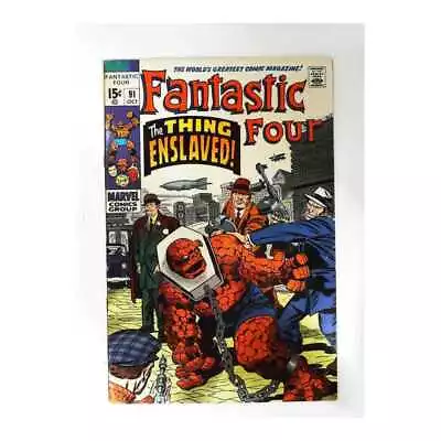 Buy Fantastic Four (1961 Series) #91 In Fine Minus Condition. Marvel Comics [w/ • 25.92£