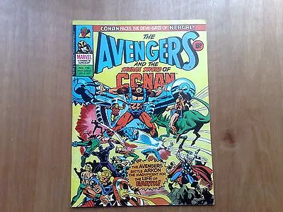 Buy The Avengers, Savage Sword Conan #116 Uk Weekly Marvel Dec 1975  Fine Cond • 3.50£