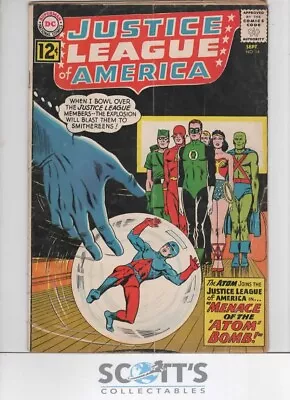 Buy JUSTICE LEAGUE OF AMERICA  #14   GD     -  Comic Produced With No Bottom Staple • 15£