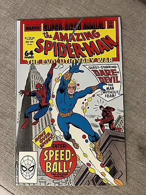 Buy The Amazing Spider-Man Annual #22 - Evolutionary War - MARVEL - 1988 - • 5£