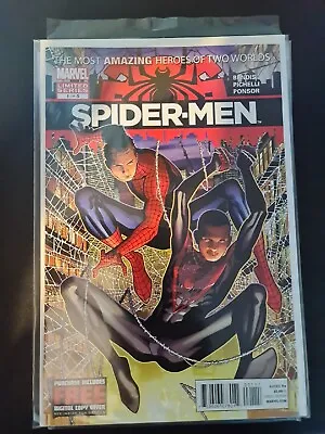 Buy Spider-men 1 First Print 1st Peter Parker & Miles Morales Nm Marvel Comics 2012 • 29.99£
