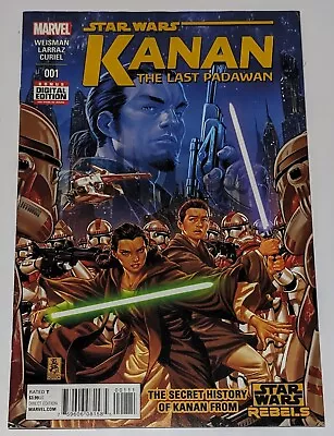 Buy Star Wars Kanan #1 The Last Padawan Marvel Comics 2015 • 25£