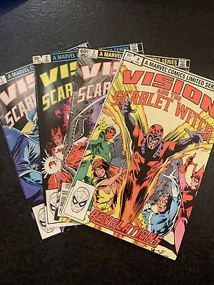 Buy Vision And The Scarlet Witch 1-4 1982; Vision And The Scarlet Witch 1-12 1988 • 55.18£