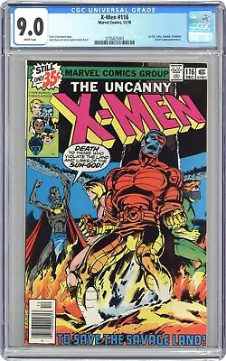 Buy Uncanny X-Men #116 CGC 9.0 1978 3776825001 • 118.26£
