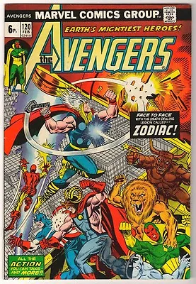 Buy MARVEL Comics AVENGERS  #120 1973 VFN+ LOKI 8.5 • 16.99£
