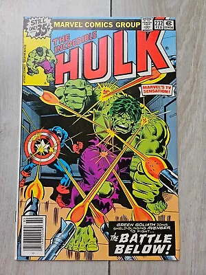 Buy The Incredible Hulk #232 Marvel Comics 1979 High Grade Captain America! • 9.55£
