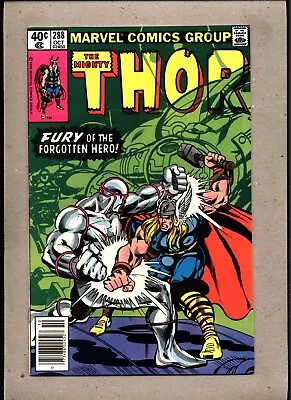 Buy Mighty Thor #288_october 1979_near Mint Minus_ Fury Of The Forgotten Hero ! • 0.99£
