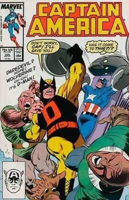 Buy Captain America (1968) # 328 (7.0-FVF) 1st Appearance D-Man 1987 • 12.60£