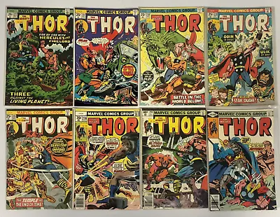 Buy Thor 227 237 238 239 245 270 290 292 Marvel 1974 Lot Of 8 HIGH GRADE VF-NM • 79.82£