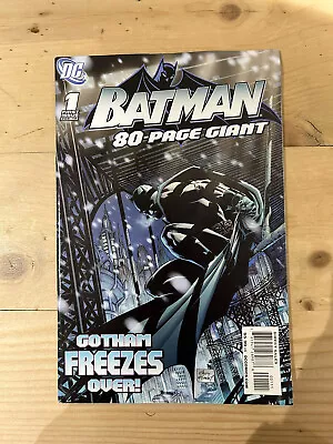 Buy DC Comics Batman 80-Page Giant #1 Feb 2010 Gotham Freezes Over  Cover Ripple • 6.95£