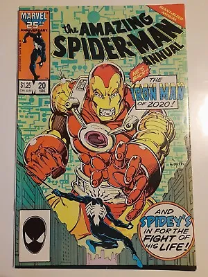 Buy Amazing Spider-Man Annual #20 Nov 1986 VFINE 8.0 1st  Iron Man 2020, Arno Stark • 6.99£