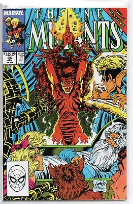 Buy Marvel New Mutants 85 Rare VF 8.0 Comic Hot 1990 Key Liefeld Bag Board Vengeance • 4.99£