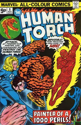 Buy Human Torch (1974) #   8 UK Price (6.0-FN) FINAL ISSUE 1975 • 10.80£