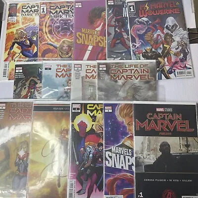 Buy Mixed Lot Of 14 Marvel Comics. Bagged And Boarded.  • 29£