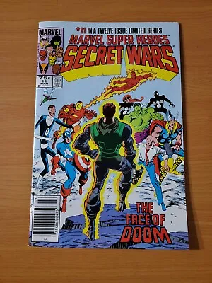 Buy Marvel Super-Heroes Secret Wars #11 Newsstand MARK JEWELER ~ NEAR MINT NM ~ 1985 • 103.27£