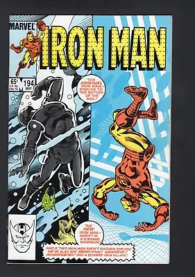 Buy Iron Man #194 Vol. 1 1st Cameo Scourge Death Of The Enforcer Marvel Comics '85 • 4.87£