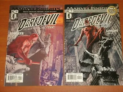 Buy Marvel Knights Comics:  DAREDEVIL Vol.2 #41 - #45 'LOWLIFE' Story Arc 2003 • 16.99£