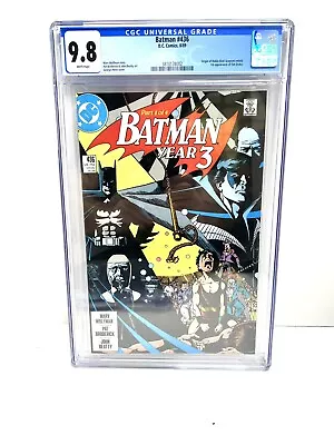 Buy BATMAN # 436 CGC 9.8 - First Appearance Of Tim Drake - DC Comics 1989 Year 3 • 233.23£