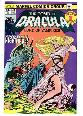Buy Tomb Of Dracula #43 (1976) - Grade 8.0 - Blade Appearance - Marv Wolfman! • 31.66£