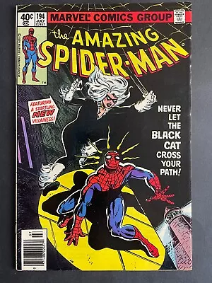 Buy Amazing Spider-Man #194 - 1st Black Cat Marvel 1979 Comics • 166.86£
