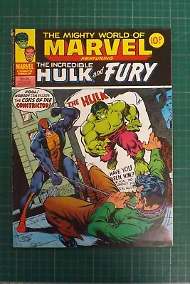 Buy COMIC MARVEL COMICS THE MIGHTY WORLD OF MARVEL INCREDIBLE HULK No272 1977 GN1094 • 4.99£