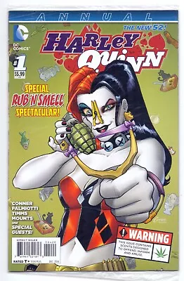 Buy Harley Quinn Annual #1 New 52 DC Comics Rub 'n' Smell Unopened • 5£