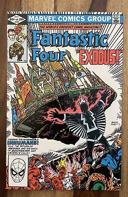 Buy Fantastic Four #240-1st Appearance Luna Maximoff-inhumans Move To Moon Nm 9.4 • 5.56£