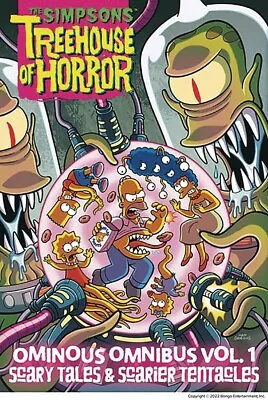 Buy SIMPSONS TREEHOUSE OF HORROR OMNIBUS VOL #1 HARDCOVER Abrams ComicArts HC • 35.56£