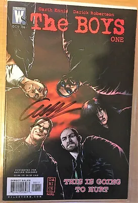 Buy Wildstorm The Boys #1 FIRST PRINT Signed By Garth Ennis • 149.99£