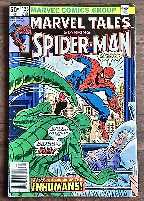 Buy 1981 Marvel Tales #123 Vs The Scorpion! Rep Amazing Spider-Man #146 • 7.91£