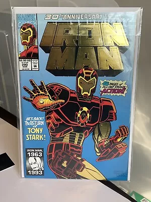 Buy Iron Man #290 (Mar 1993 Marvel 30th Anniversary • 7.12£