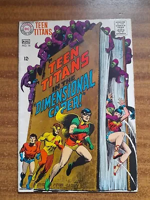 Buy Teen Titans 16 1968 VG • 12£