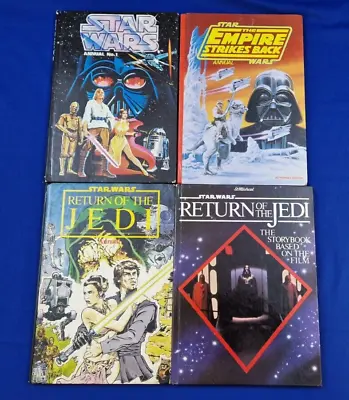 Buy Star Wars The Empire Strikes Back Return Of Jedi Annuals Hardbacks *SET OF 4!!* • 12.99£