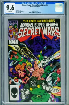 Buy MARVEL SUPER HEROES SECRET WARS #6 -- CGC 9.6 -- Comic Book -- Marvel -- 3862... • 68.35£