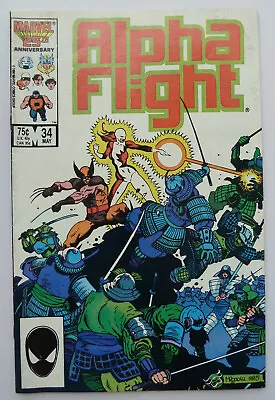 Buy Alpha Flight #34 - Marvel Comics - May 1986 F/VF 7.0 • 5.25£