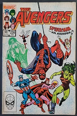 Buy Marvel Comics The Avengers #236 1983 Bronze Age • 4£